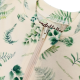 Trendyvalley Organic Cotton Long Sleeve Zip Romper (Spring Blossom)