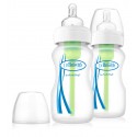 Dr Brown OPTIONS PP Wide-Neck Baby Bottle (270ml/9oz) - 2pc