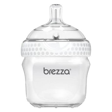 Baby Brezza BPA-Free 5oz Bottle – 1 Pack Feeding Bottle & Teat