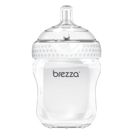 Baby Brezza BPA Free 9oz Baby Bottles in White (1 Pack)