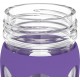 Lifefactory 12oz Glass Water Bottle with Silicone Sleeve (Iris)