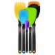 Dreamfarm Set of the best, Non-Scratch Kitchen Tools and Utensils | Chopula, Supoons & Spadles, Multi-Color (5pc)