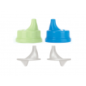 Lifefactory Sippy Caps for 4oz and 9oz bottle (Ocean/Spring Green)