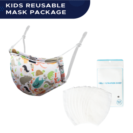 Ultifresh Reusable Mask (Kids) - Animal World