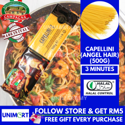 UNIMART Campagna Capellini Pasta Angel Hair (500gram)