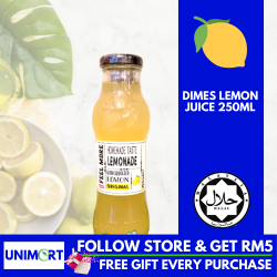 UNIMART Dimes Lemon Juices Squeezed 250ml