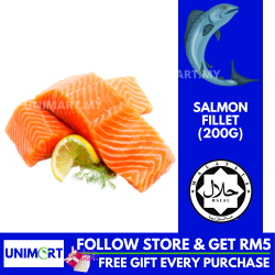 UNIMART Imported Norwegian Salmon Steak Fillet (200g)