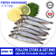 UNIMART Premium Imported Japan Shishamo Frozen Fish Saltwater 170-190g (8pcs/Tray)
