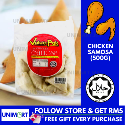 UNIMART Value-Pak Chicken Samosa (500gram) Fresh Premium