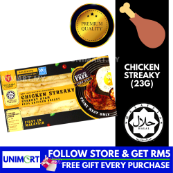 UNIMART Victoria Crest Chicken Streaky (10pcs x 23g) Fresh Frozen Food