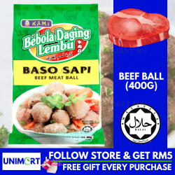 UNIMART Kami Beef Meat Ball (400gram) Halal Frozen Food