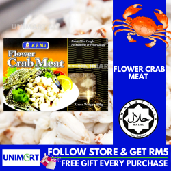 UNIMART Kami Flower Crab Meat (500gm) Seafood Fresh Frozen