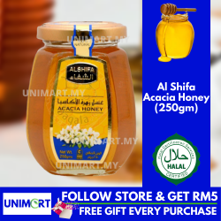 UNIMART Al Shifa Acacia Honey 250gram (Expired DEC 2022)