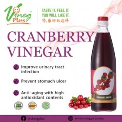 Cranberry Vinegar VinegPlus Taiwan No.1 Vinegar