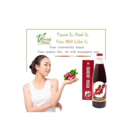 Cranberry Vinegar VinegPlus Taiwan No.1 Vinegar