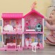 Doll House Set with Miniature Furniture (VIP Branded)