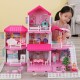 Doll House Set with Miniature Furniture (VIP Branded)