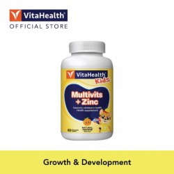 VitaHealth Kids Multivits + Zinc 60‘s [Expiry 3/2024]