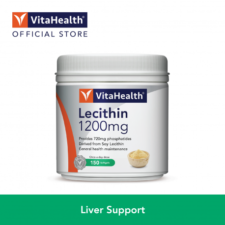 VitaHealth Lecithin 1200mg 150’s (Expiry : 1/2023)