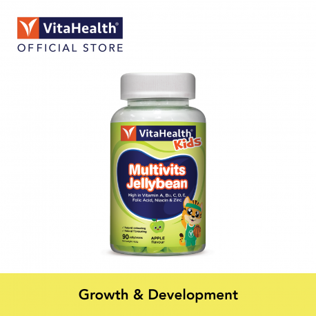 VitaHealth Kids Multivits Jellybean 90’s [Expiry 10/2021]