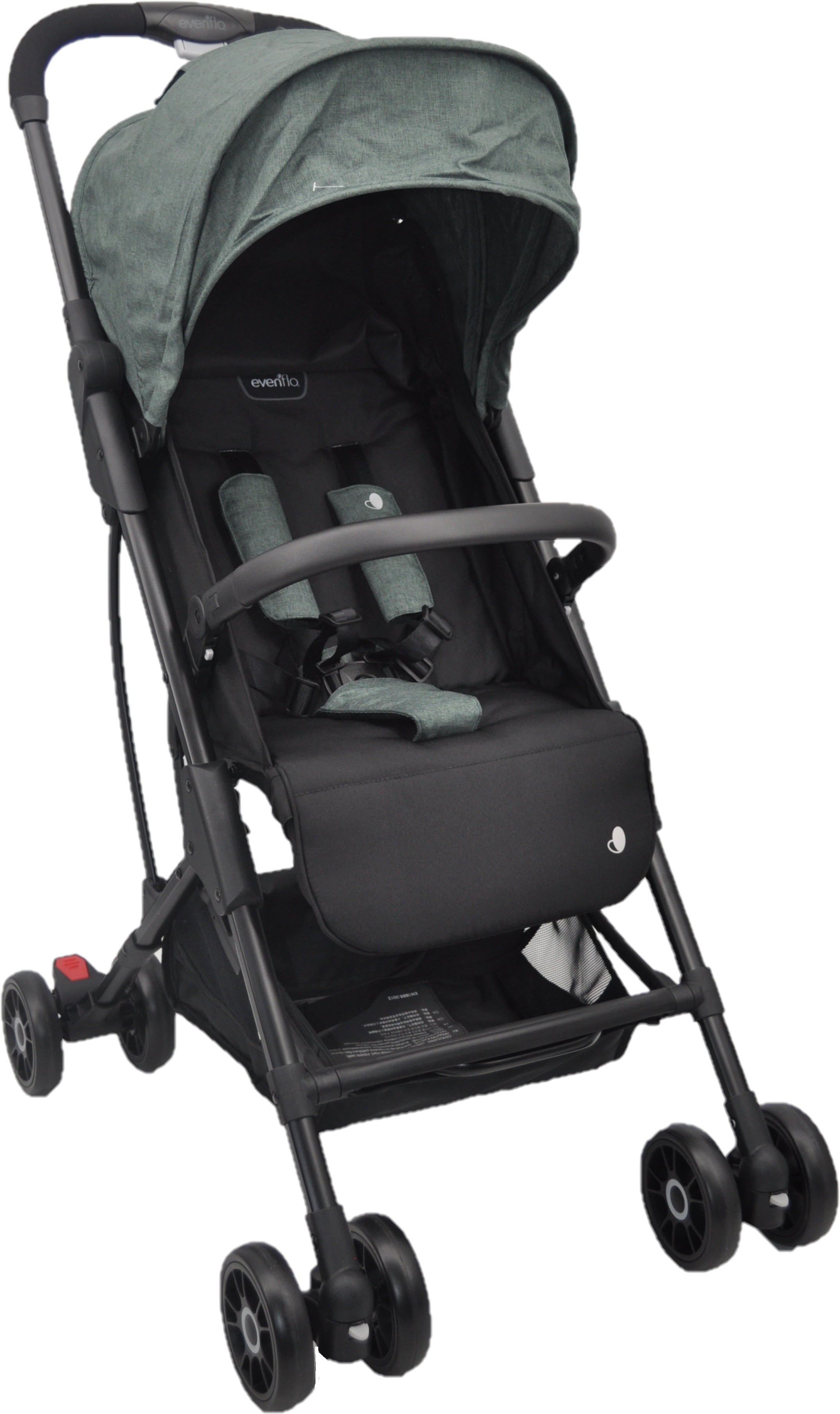 EVENFLO ZIPON Compact Stroller EV 660 W9GN Standard Full Size