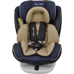 FairWorld Rotating with Isofix Baby Car Seat (BC 916K/ISO-LB/GR)
