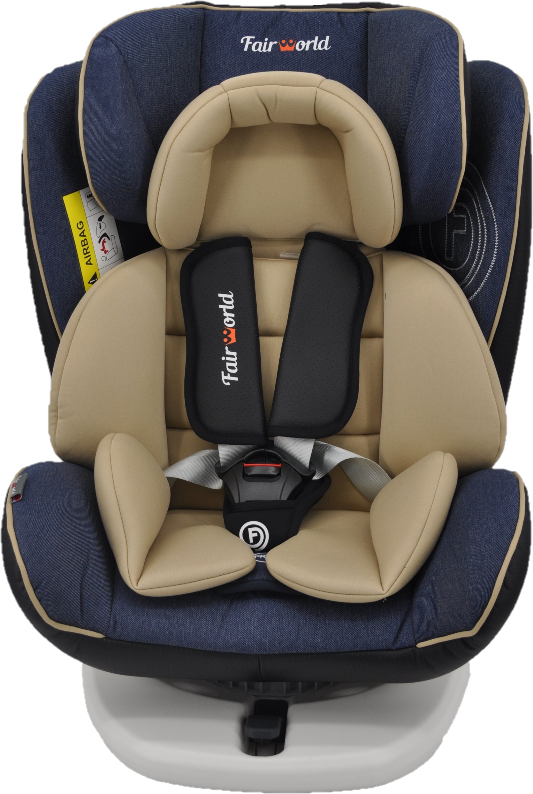 FairWorld Rotating with Isofix Baby Car Seat BC 916K ISO LB GR Infant Car Seats