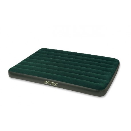 Intex Full Prestige Downy Airbed With Battery Pump