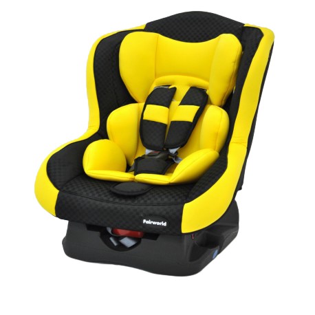 Black and yellow 2025 infant car seat