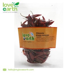 Love Earth Organic Dried Red Chili 80g