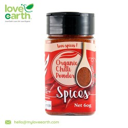 Love Earth Organic Chilli Powder 60g