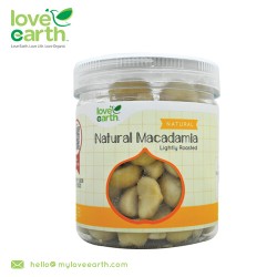 Love Earth Light Roasted Natural Macadamia 150g