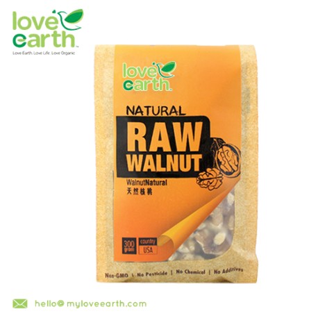 Love Earth Natural Raw Walnut 300g