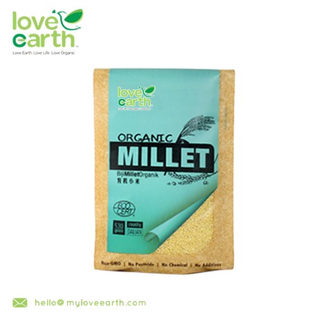 Love Earth Organic Hulled Millet 530g