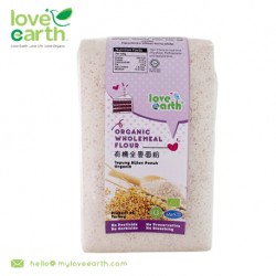 Love Earth Organic Wholemeal Flour 900g