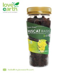 Love Earth Organic Dried Muscat Raisin 220g
