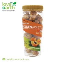 Love Earth Organic Dried Golden Apricot with Kernal 160g