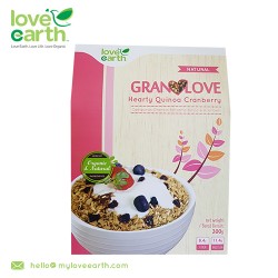 Love Earth Hearty Quinoa Cranberry Granolove 300g