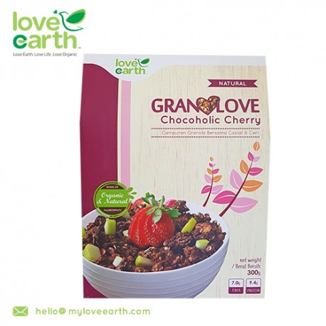 Love Earth Chocoholic Cherry Granolove 300g