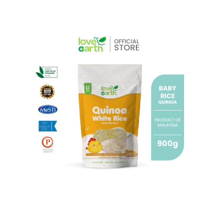 Organic Quinoa White Rice 900g