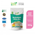 Organic Buckwheat White Rice 900g