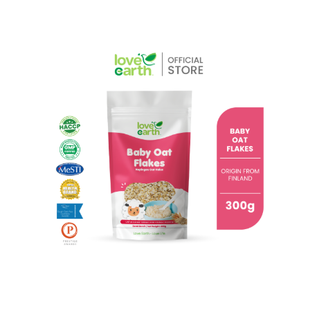 Love Earth Baby Instant Oat Flakes 300g