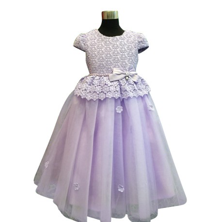 Wonder Tots - Party Dress 4-12y (Purple)