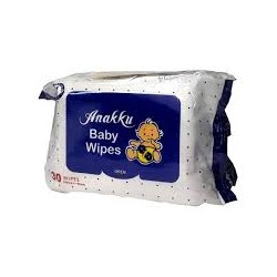 Anakku Baby Wipes 30's