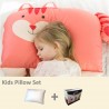 Milo & Gabby Kids Pillow & Pillowcase Set (Squirrel Designed)