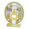 Simba Fruit Vision Massage Pacifier Double Flat Shape (0-6 Months) Yellow