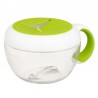 OXO TOT Flippy Snack Cup with Travel Cover - Green