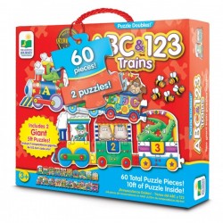 TLJI Giant ABC & 123 Train Puzzle