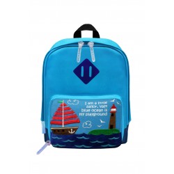 Nick & Nic Foldable Backpack - Sailing Boat