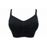 Trendyvalley 2 in 1 Seamless Nursing Bra / Maternity Breastfeeding Bra + Pregnancy Bra - European Design 